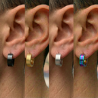 Orecchino a Cerchio Clip-On — Acciaio Inossidabile 316L (Unità Singola)