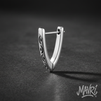 MAVRI Snake V Huggie – Cerchietto a V con Dettaglio Snake (Unità)