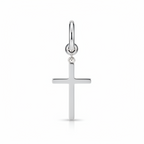 Orecchini a Cerchio con Croce – Unità (Silver/Gold)